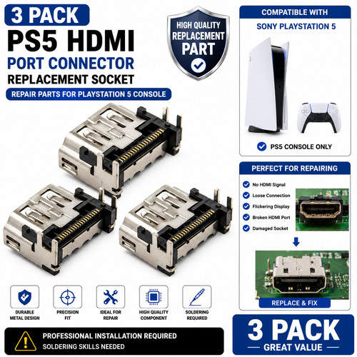 Connettore porta hdmi ps5 - porta,