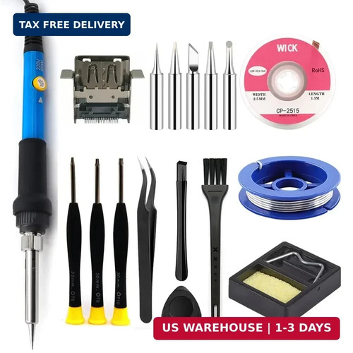 Kit riparazione porta hdmi - porta,